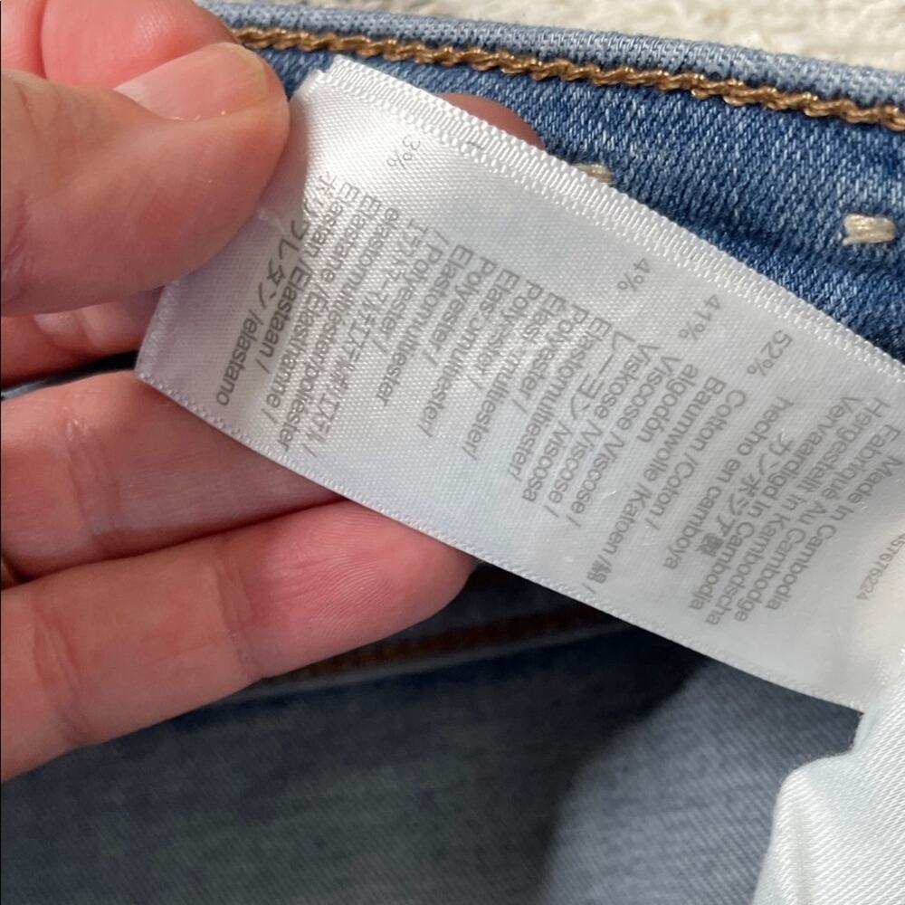 Madewell Light Blue Stovepipe Leg Jeans size 26 - Picture 4 of 6